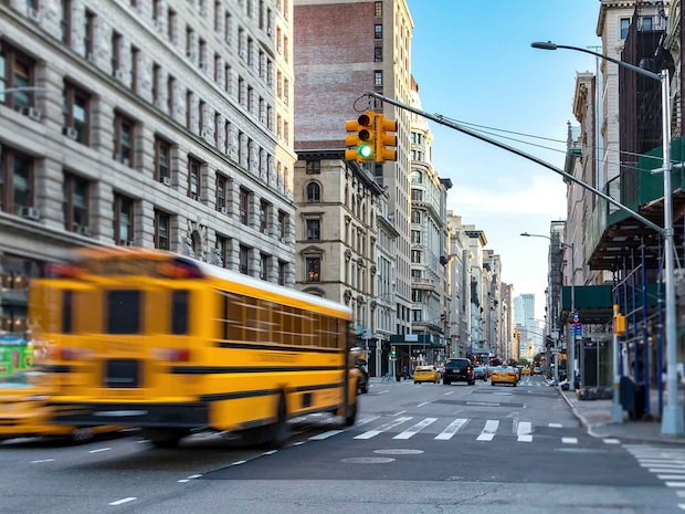 Geschwindigkeitsüberwachungsprojekt in New York